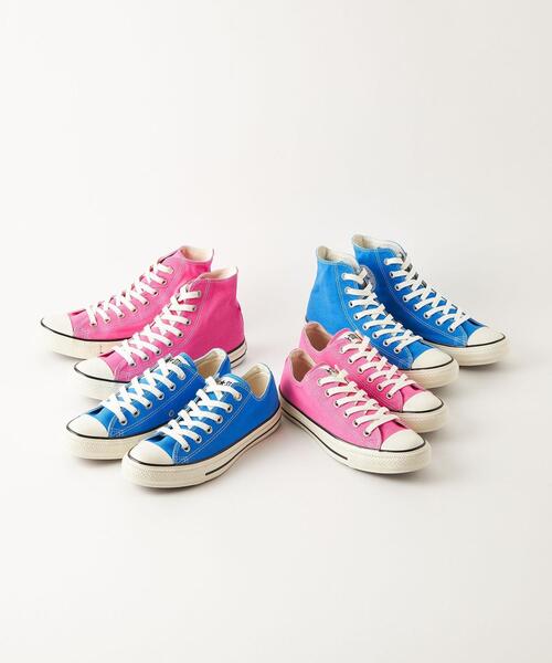 CONVERSE（コンバース）の「＜CONVERSE(コンバース)＞オールスター US COL OX スニーカー（スニーカー・レディース・ピンク/ターコイズブルー/ケリー・22.5cm/23cm/23.5cm/24cm/24.5cm/25cm）」の12枚目の写真