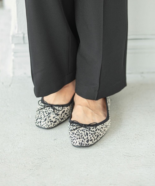 LEPSIM（レプシィム）の「4つの嬉しい機能付き！シアワセバレエシューズ[2022春夏]　261205（バレエシューズ・レディース・ブラック/ゴールド/アニマル・SMALL/MEDIUM/LARGE/X-LARGE）」の3枚目の写真