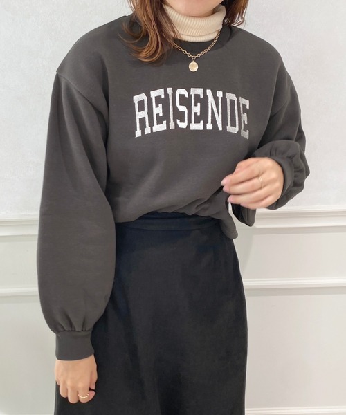 apres jour(アプレジュール)の「ロゴ刺繍スウェット【ZOZOTOWN限定アイテム】(スウェット・レディース・ブラック/ピンク/アイボリー・X-LARGE/フリー)」の13枚目の写真