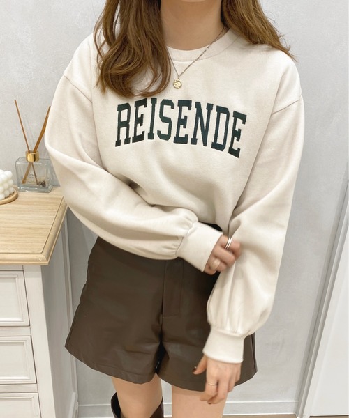 apres jour(アプレジュール)の「ロゴ刺繍スウェット【ZOZOTOWN限定アイテム】(スウェット・レディース・ブラック/ピンク/アイボリー・X-LARGE/フリー)」の4枚目の写真