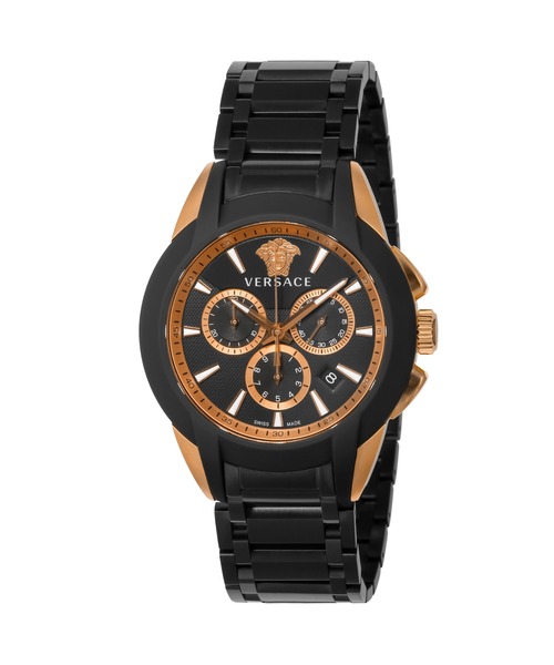 VERSACE（ヴェルサーチ）の「VERSACE/ヴェルサーチェ CHARACTERCHRONO 腕時計 VEM800418 メンズ（アナログ腕時計・メンズ・ブラック・FREE）」の5枚目の写真