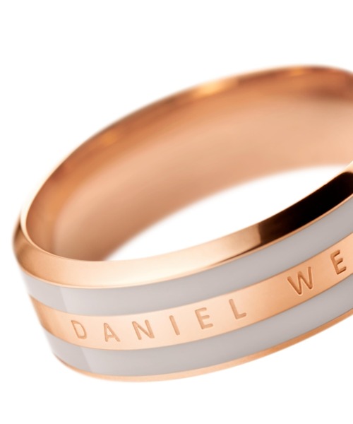 指輪・リング Daniel Wellington Emalie Ring Desert Sand RG 60 DW00400059 ダニエルウェリントン DANIEL WELLINGTON Crystal Link Ring 66