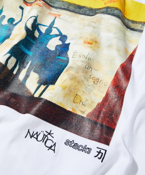 NAUTICA(ノーティカ)の「半袖Tシャツ(Tシャツ/カットソー・メンズ・ホワイト・MEDIUM)」の5枚目の写真
