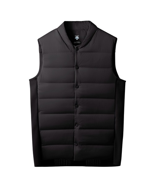 DESCENTE ALLTERRAIN(デサント オルテライン)の「【デサントオルテライン】HCSダウン ハイブリッドベスト / H.C.S.DOWN HYBRID VEST インナーダウンベスト(ベスト・メンズ・ブラック・X-LARGE/SMALL/LARGE/MEDIUM)」の8枚目の写真