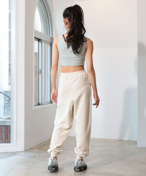 B:MING by BEAMS（ビーミングバイビームス）の「B:MING by BEAMS / 裏毛 ロゴ パンツ（130~160cm）（スウェットパンツ・キッズ・アイボリー/ラベンダー・150/160/130/140）」の9枚目の写真