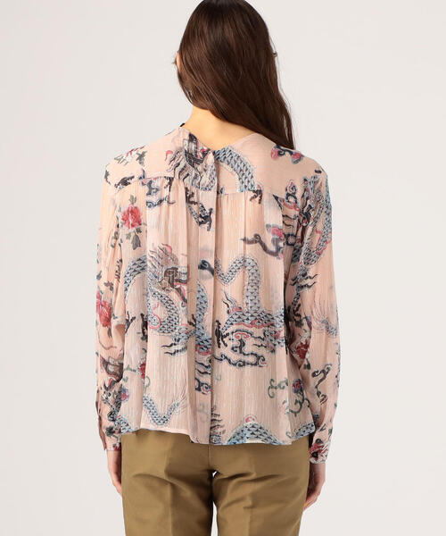 ISABEL MARANT イザベルマラン シルク ブラウス ペイズリー 36