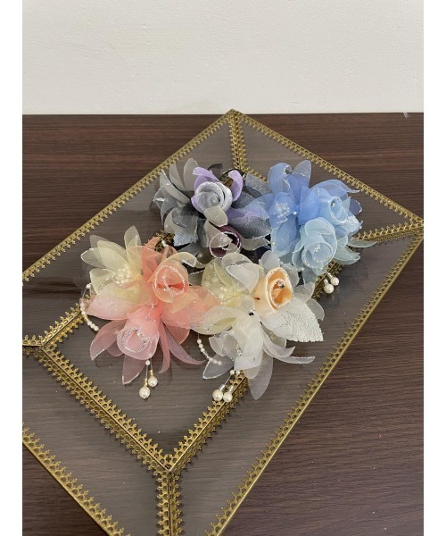 セール】【結婚式/パーティ/フォーマル】コサージュ/25024