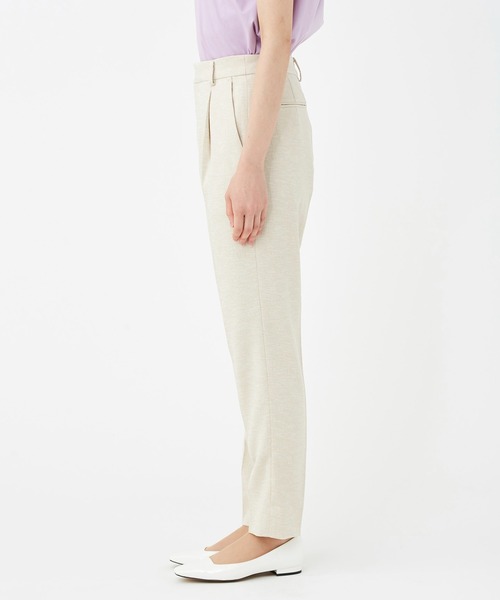 KASHIYAMA（カシヤマ）の「リネンライクポリストレッチ1タックテーパードパンツ（その他パンツ・レディース・サックスブルー/ナチュラル/ホワイト・マルチサイズ）」の18枚目の写真