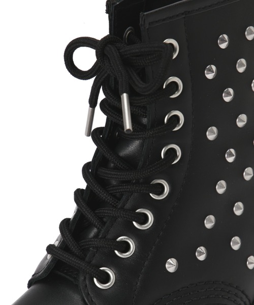 Dr.Martens◆8ホールレースアップブーツ/ボルドー/レザー/england/イングランド製