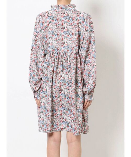 merry jenny（メリージェニー）の「flowerフリルスタンドカラーミニワンピース（ワンピース・レディース・ピンク/ブルー・FREE）」の12枚目の写真