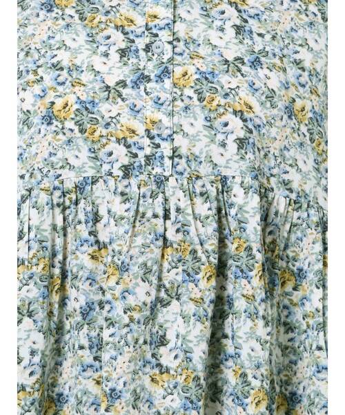 merry jenny（メリージェニー）の「flowerフリルスタンドカラーミニワンピース（ワンピース・レディース・ピンク/ブルー・FREE）」の7枚目の写真