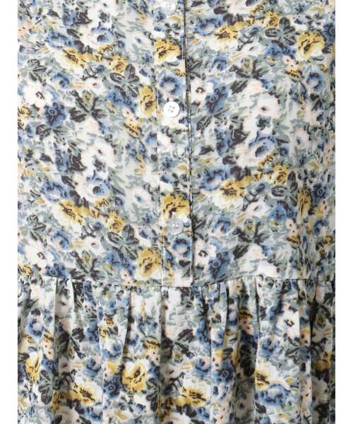 merry jenny（メリージェニー）の「flowerフリルスタンドカラーミニワンピース（ワンピース・レディース・ピンク/ブルー・FREE）」の5枚目の写真