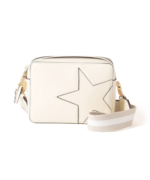 CAST:（キャストコロン）の「スターモチーフボックスポシェット（ショルダーバッグ・レディース・ブラック/ベージュ/オフホワイト/シルバー・FREE）」の2枚目の写真
