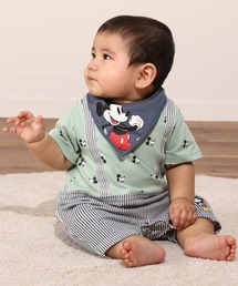 Disney（ディズニー）の「ディズニー スタイ付サロペットドッキングロンパース 6500B（ロンパース・キッズ）」