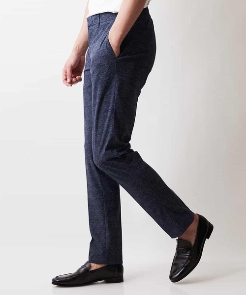 MICHEL KLEIN HOMME (ミッシェルクランオム)の「スラックスパンツ(スラックス・メンズ・ネイビー/グレー/ブルー・MEDIUM/LARGE/X-LARGE)」の3枚目の写真