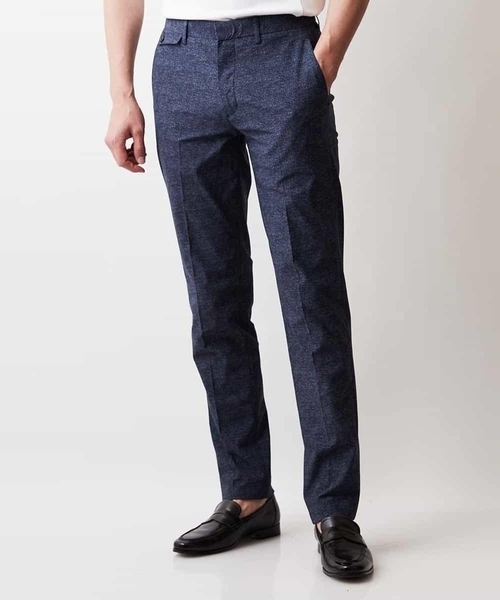 MICHEL KLEIN HOMME (ミッシェルクランオム)の「スラックスパンツ(スラックス・メンズ・ネイビー/グレー/ブルー・MEDIUM/LARGE/X-LARGE)」の5枚目の写真