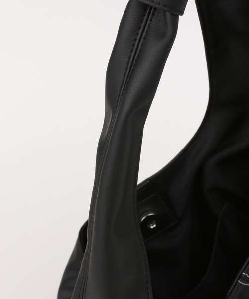 PAGEBOY(ページボーイ)の「ステッチラフトート(トートバッグ・レディース・オフホワイト/ブラック・FREE)」の10枚目の写真