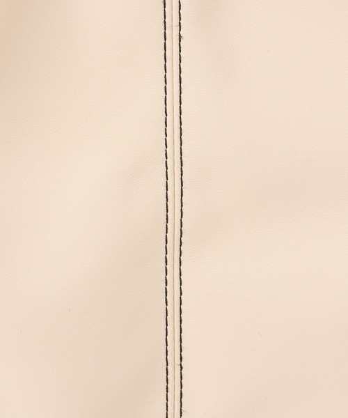 PAGEBOY(ページボーイ)の「ステッチラフトート(トートバッグ・レディース・オフホワイト/ブラック・FREE)」の16枚目の写真