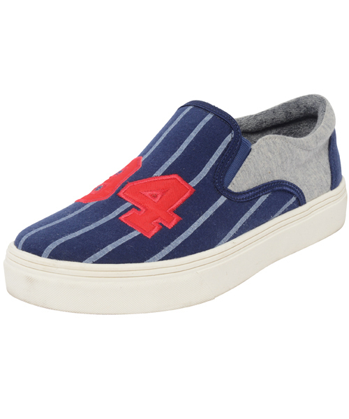 X-girl(エックスガール)の「【Zipper夏号掲載】X-girl x SUGER FREAK "SLIP-ON"(スニーカー・レディース・ホワイト/ネイビー・23cm/24cm/25cm)」の11枚目の写真
