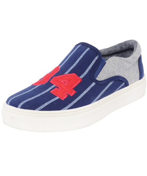 X-girl(エックスガール)の「【Zipper夏号掲載】X-girl x SUGER FREAK "SLIP-ON"(スニーカー・レディース・ホワイト/ネイビー・23cm/24cm/25cm)」の16枚目の写真