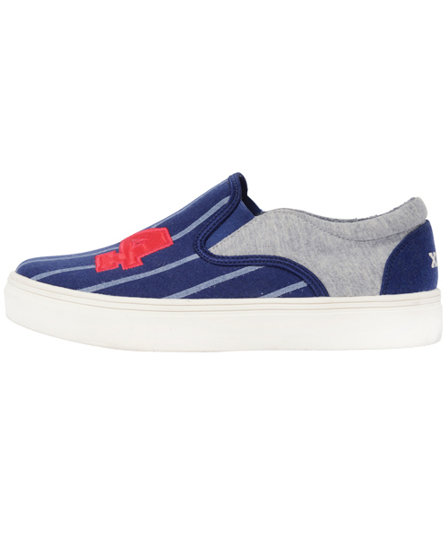 X-girl(エックスガール)の「【Zipper夏号掲載】X-girl x SUGER FREAK "SLIP-ON"(スニーカー・レディース・ホワイト/ネイビー・23cm/24cm/25cm)」の17枚目の写真