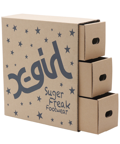 X-girl(エックスガール)の「【Zipper夏号掲載】X-girl x SUGER FREAK "SLIP-ON"(スニーカー・レディース・ホワイト/ネイビー・23cm/24cm/25cm)」の9枚目の写真