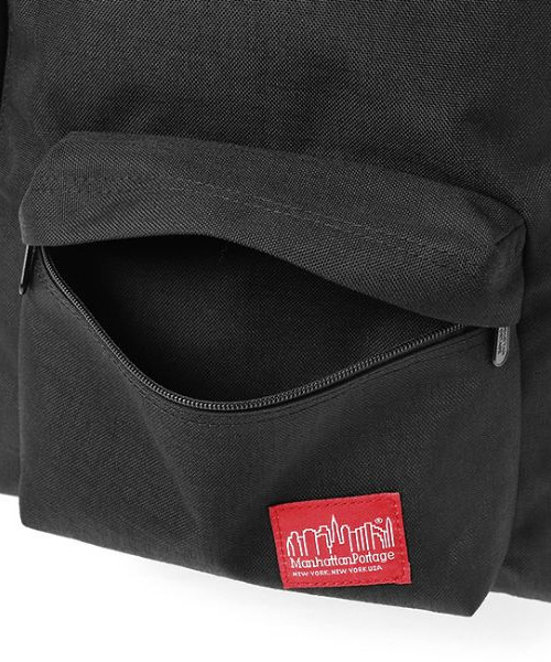 Manhattan Portage（マンハッタンポーテージ）の「Manhattan Portage/マンハッタンポーテージ バックパック Big Apple Backpack JR 2 MP1210JR2（バックパック/リュック・メンズ・ブラック・FREE）」の10枚目の写真