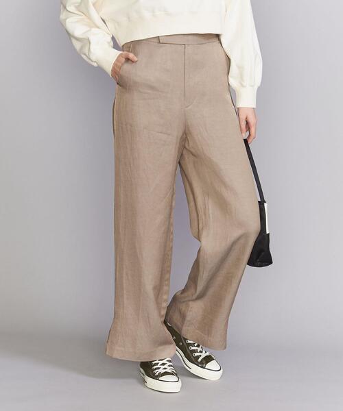 BEAUTY & YOUTH セミワイドパンツ S BEAUTY&YOUTH UNITED ARROWS（ビューティーアンドユース