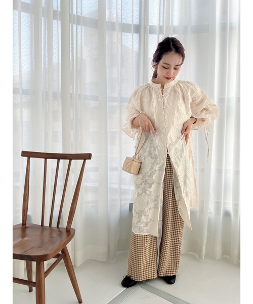 JUMELLE(ジュメロ)の「キャンディスリーブワンピース2022SS(ワンピース・レディース・アイボリー・FREE)」の14枚目の写真