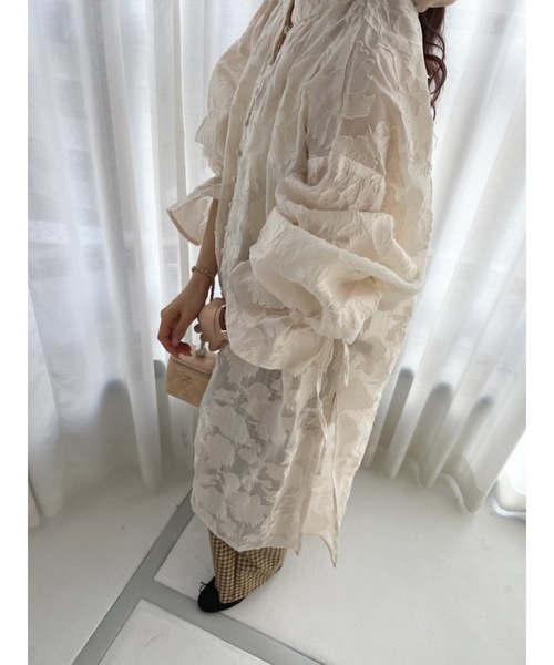 JUMELLE(ジュメロ)の「キャンディスリーブワンピース2022SS(ワンピース・レディース・アイボリー・FREE)」の10枚目の写真