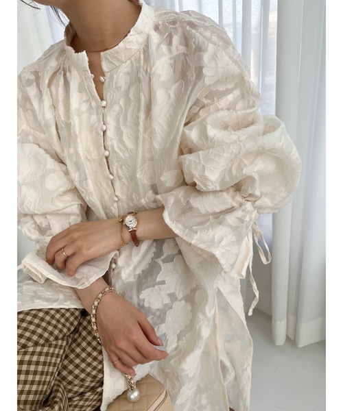 JUMELLE(ジュメロ)の「キャンディスリーブワンピース2022SS(ワンピース・レディース・アイボリー・FREE)」の8枚目の写真