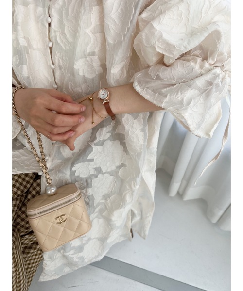 JUMELLE(ジュメロ)の「キャンディスリーブワンピース2022SS(ワンピース・レディース・アイボリー・FREE)」の7枚目の写真