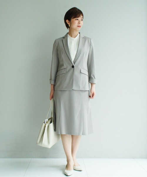 UNTITLED（アンタイトル）の「◆【抗菌防臭／UV】ストレッチ マーメイドスカート（スカート・レディース・ブラック/ダークネイビー/グレー・00/44/42/02/04/48/01/03）」の22枚目の写真