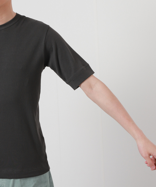 gicipi(ジチピ)の「【gicipi/ジチピ 】SALMONE(Tシャツ/カットソー・メンズ・ブラック/ホワイト/チャコールグレー・4/5)」の5枚目の写真