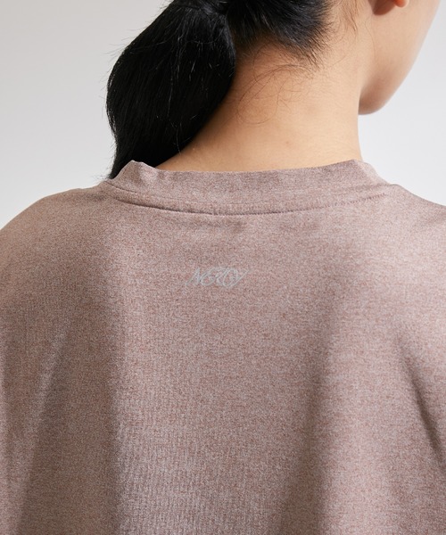 ellesse（エレッセ）の「【ellesse×NERGY】UV＆吸水速乾 メランジ Tシャツ（Tシャツ/カットソー・レディース・ブラウン/カーキ・FREE）」の12枚目の写真
