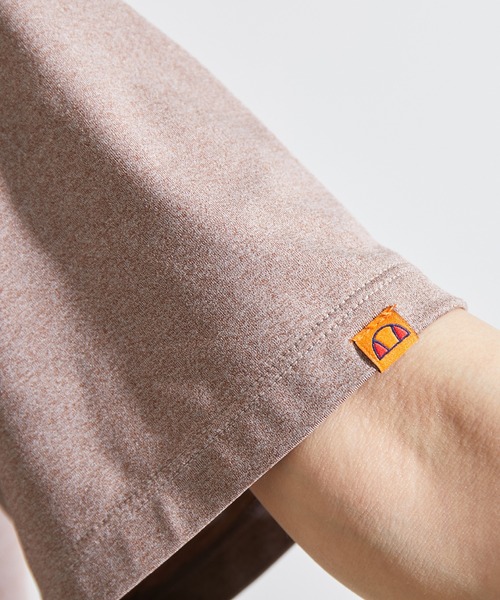 ellesse（エレッセ）の「【ellesse×NERGY】UV＆吸水速乾 メランジ Tシャツ（Tシャツ/カットソー・レディース・ブラウン/カーキ・FREE）」の14枚目の写真