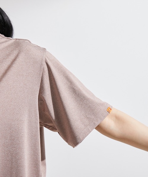 ellesse（エレッセ）の「【ellesse×NERGY】UV＆吸水速乾 メランジ Tシャツ（Tシャツ/カットソー・レディース・ブラウン/カーキ・FREE）」の15枚目の写真