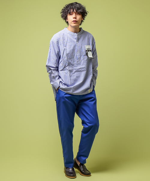 B.C STOCK(ベーセーストック)の「TWILL BALLOON PANTS(その他パンツ・メンズ・ホワイト/ブラック/ブルー系その他/オレンジ系その他・MEDIUM/LARGE/SMALL)」の6枚目の写真
