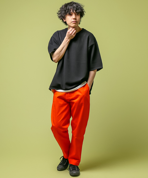 B.C STOCK(ベーセーストック)の「TWILL BALLOON PANTS(その他パンツ・メンズ・ホワイト/ブラック/ブルー系その他/オレンジ系その他・MEDIUM/LARGE/SMALL)」の5枚目の写真