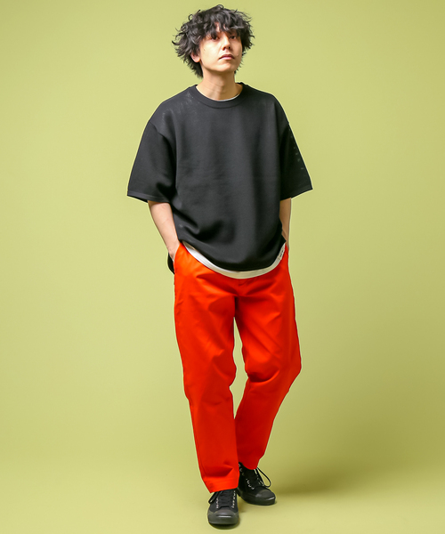 B.C STOCK(ベーセーストック)の「TWILL BALLOON PANTS(その他パンツ・メンズ・ホワイト/ブラック/ブルー系その他/オレンジ系その他・MEDIUM/LARGE/SMALL)」の15枚目の写真