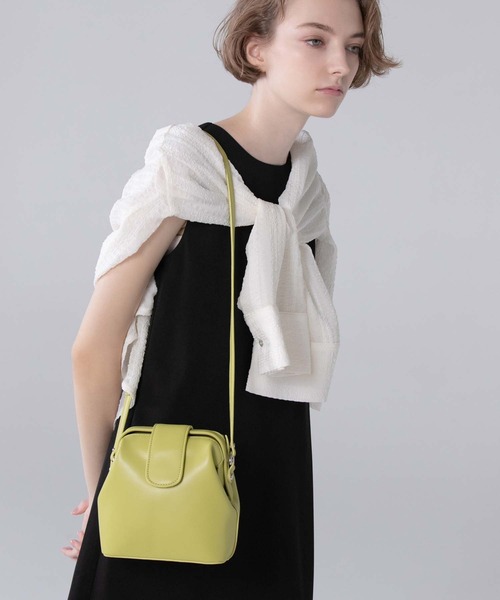 fifth(フィフス)の「がま口フラップショルダーバッグ(ショルダーバッグ・レディース・ホワイト/ブラック/ライム・FREE)」の6枚目の写真