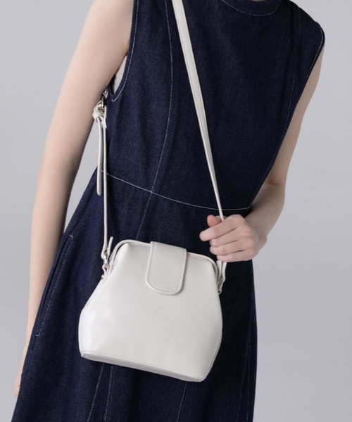 fifth(フィフス)の「がま口フラップショルダーバッグ(ショルダーバッグ・レディース・ホワイト/ブラック/ライム・FREE)」の18枚目の写真