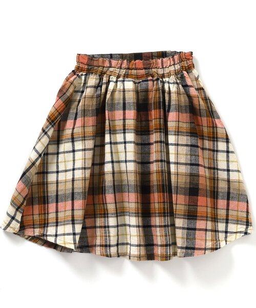 BREEZE（ブリーズ）の「/チェックリンクスカート（スカート・キッズ・ネイビー/ベージュ・130/140/110/100/120/90）」の7枚目の写真