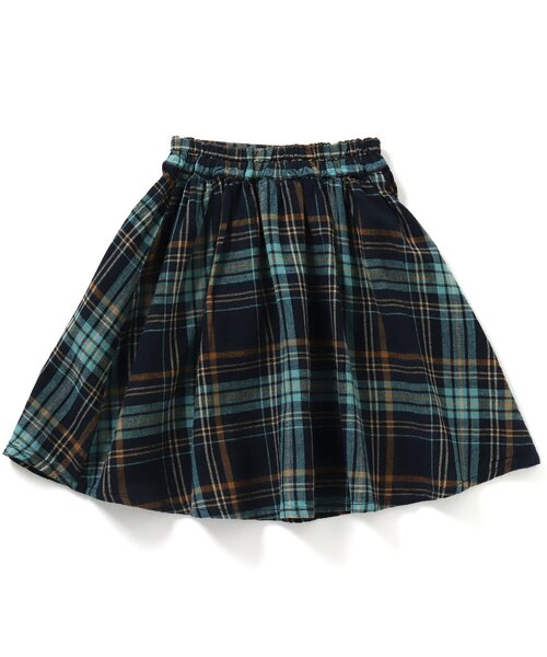 BREEZE（ブリーズ）の「/チェックリンクスカート（スカート・キッズ・ネイビー/ベージュ・130/140/110/100/120/90）」の6枚目の写真