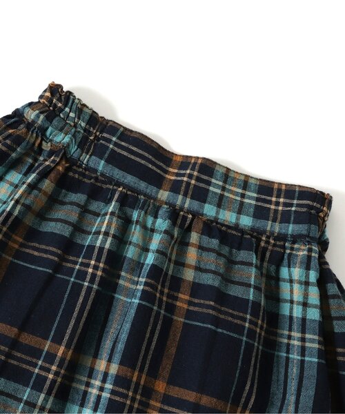 BREEZE（ブリーズ）の「/チェックリンクスカート（スカート・キッズ・ネイビー/ベージュ・130/140/110/100/120/90）」の5枚目の写真
