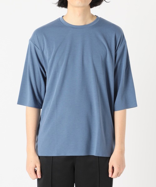 DESCENTE PAUSE（デサントポーズ）の「【DESCENTE PAUSE】別注 ゼロシーム ハーフスリーブTシャツ（Tシャツ/カットソー・メンズ・ブラック/ベージュ/ネイビー/ブルー・MEDIUM/LARGE/X-LARGE）」の15枚目の写真