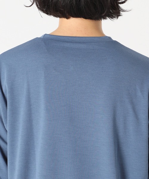 DESCENTE PAUSE（デサントポーズ）の「【DESCENTE PAUSE】別注 ゼロシーム ハーフスリーブTシャツ（Tシャツ/カットソー・メンズ・ブラック/ベージュ/ネイビー/ブルー・MEDIUM/LARGE/X-LARGE）」の7枚目の写真