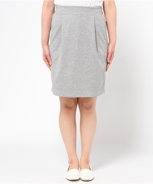 earth music&ecology(アースミュージックアンドエコロジー)の「ポンチタイトスカート(スカート・レディース・LT.Gray/ロイヤルブルー/ネイビー/ブラック/オフホワイト・SMALL/MEDIUM)」の11枚目の写真