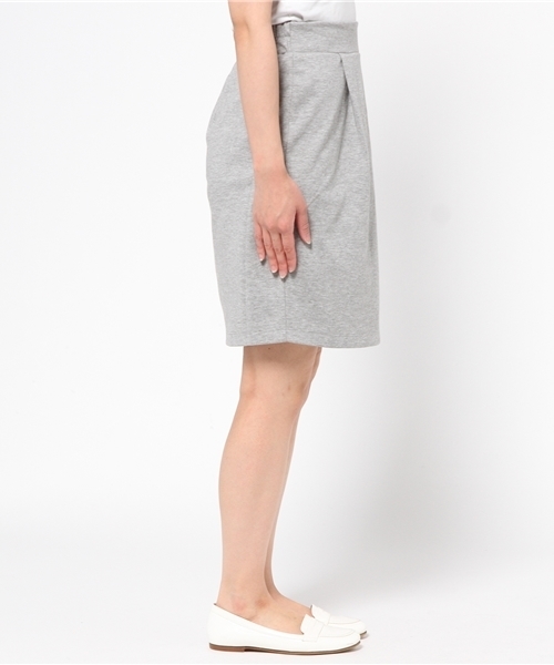 earth music&ecology(アースミュージックアンドエコロジー)の「ポンチタイトスカート(スカート・レディース・LT.Gray/ロイヤルブルー/ネイビー/ブラック/オフホワイト・SMALL/MEDIUM)」の12枚目の写真