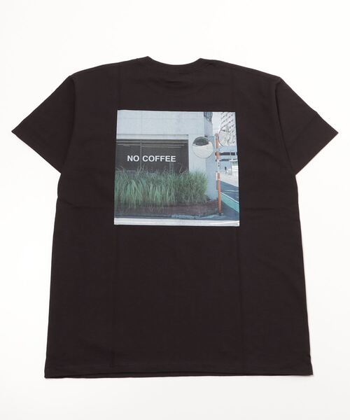 NO COFFEE（ノーコーヒー）の「【FRUIT OF THE LOOM/フルーツオブザルーム】x NO COFFEE スーパープレミアムプリント ショッププリントBK（Tシャツ/カットソー・メンズ・ブラック・LL/M/L）」の4枚目の写真